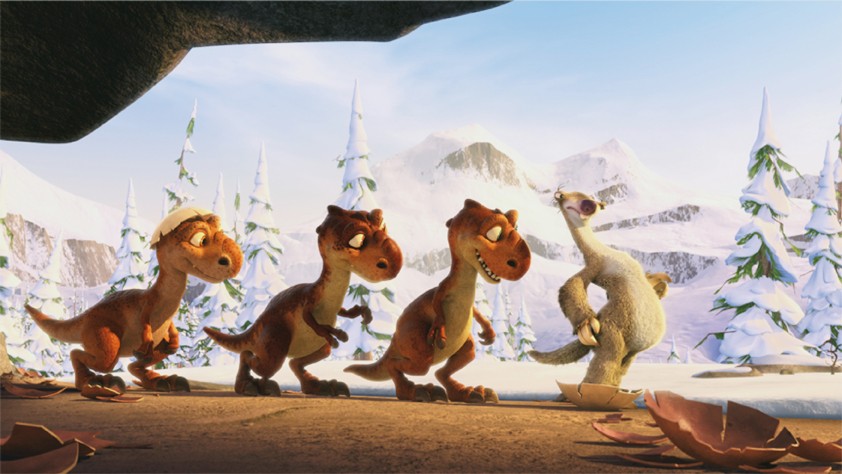 Walk the Dinosaur: Ice Age 3 (Fox), Bild 2 Blu-ray Film Ice Age 3 (Fox) im Test, Bild 2