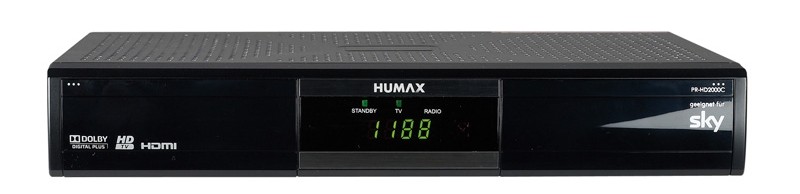 Kabel Receiver ohne Festplatte Humax PR-HD2000C im Test, Bild 5