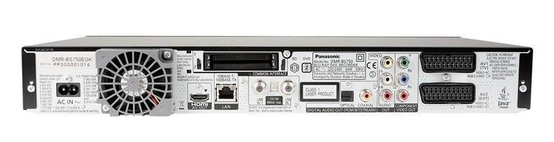 Blu-ray-Rekorder Panasonic DMR-BS750 im Test, Bild 4
