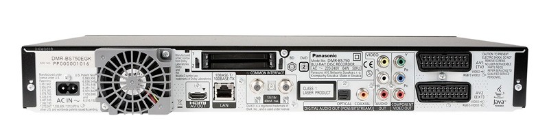 HDTV-Aufnahme auf Blu-ray: Panasonic DMR-BS750, Bild 4 Blu-ray-Rekorder Panasonic DMR-BS750 im Test, Bild 4