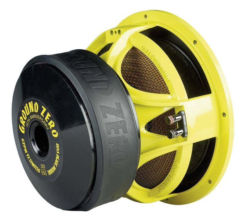 Nummer 1: Ground Zero GZPW 12limited, Bild 2 Car-Hifi Subwoofer Chassis Ground Zero GZPW 12limited im Test, Bild 2
