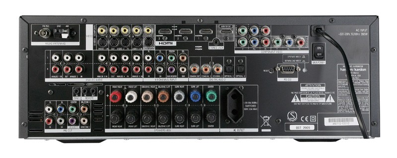 Solide Basis: Harman Kardon AVR260, Bild 2 AV-Receiver Harman Kardon AVR260 im Test, Bild 2