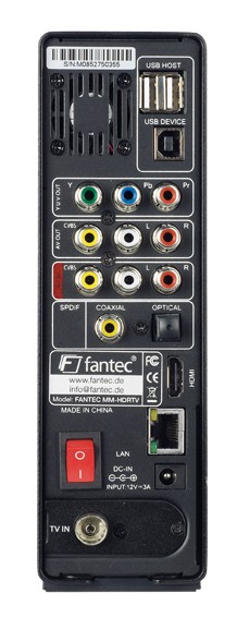 Fantec MM-HDRTV, Bild 6 DLNA- / Netzwerk- Clients / Server / Player Fantec MM-HDRTV im Test, Bild 6
