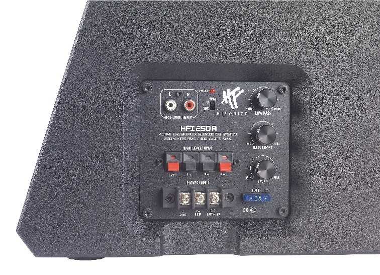 Hifonics HFI-250a, Bild 16 Car-Hifi Subwoofer Aktiv Hifonics HFI-250a im Test, Bild 16