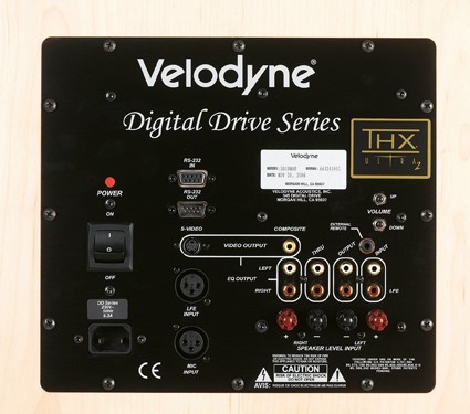 Den Raum im Griff: Velodyne DD-18, Bild 4 Subwoofer (Home) Velodyne DD-18 im Test, Bild 4