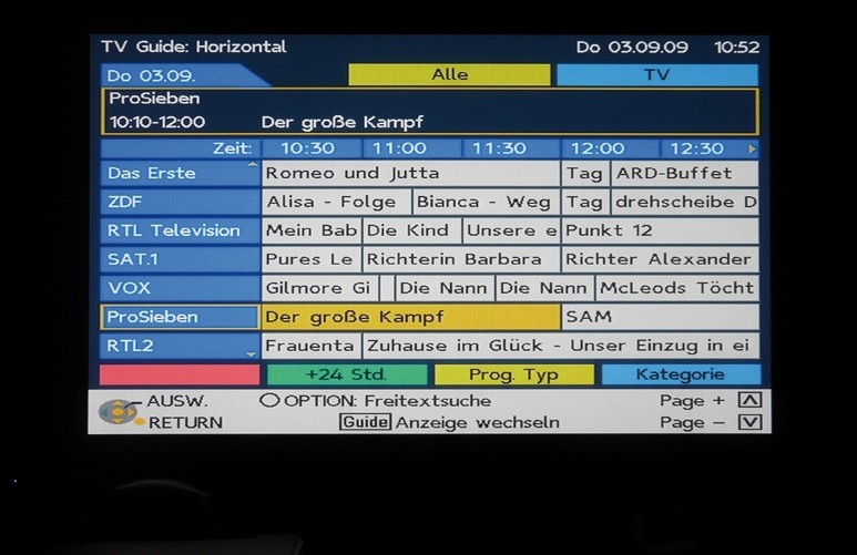 Aus dem All: Panasonic DMR-EX72S, Bild 4 DVD-Rekorder Panasonic DMR-EX72S im Test, Bild 4