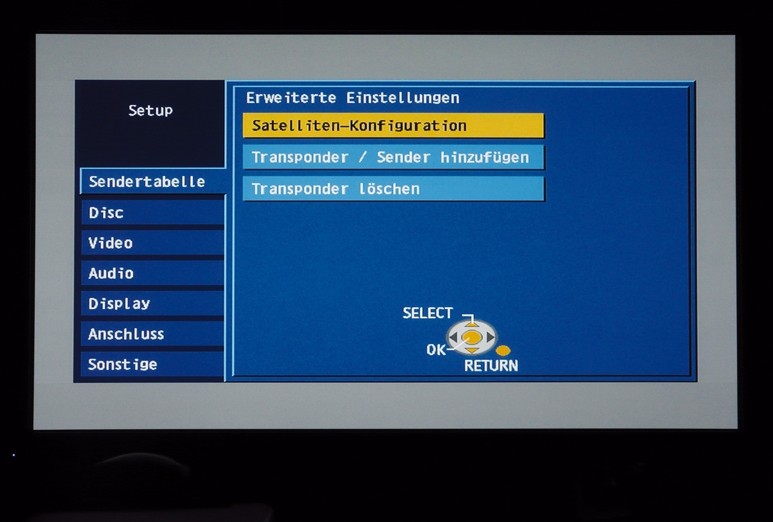 Aus dem All: Panasonic DMR-EX72S, Bild 5 DVD-Rekorder Panasonic DMR-EX72S im Test, Bild 5