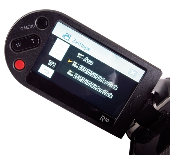 Samsung HMX-R10, Bild 3 Camcorder Samsung HMX-R10 im Test, Bild 3