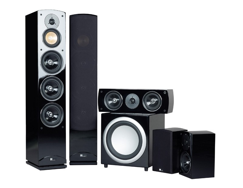 Heimkino-Starterpaket: Pure Acoustics Proxima-Serie, Bild 1 Lautsprecher Surround Pure Acoustics Proxima-Serie im Test, Bild 1