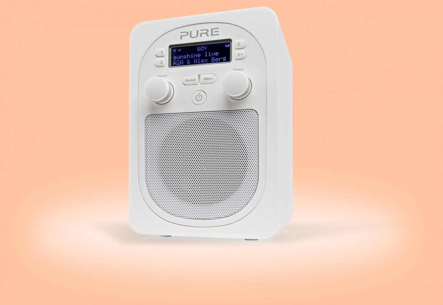 Kompakt und empfangsstark: Pure Evoke D2, Bild 1 DAB+ Radio Pure Evoke D2 im Test, Bild 1