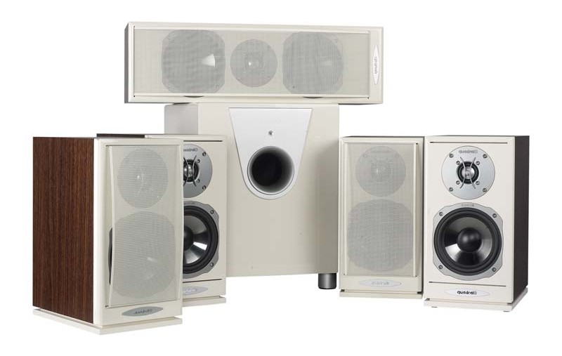 Edle Elemente: Quadral Rhodium-Serie, Bild 1 Lautsprecher Surround Quadral Rhodium-Serie im Test, Bild 1