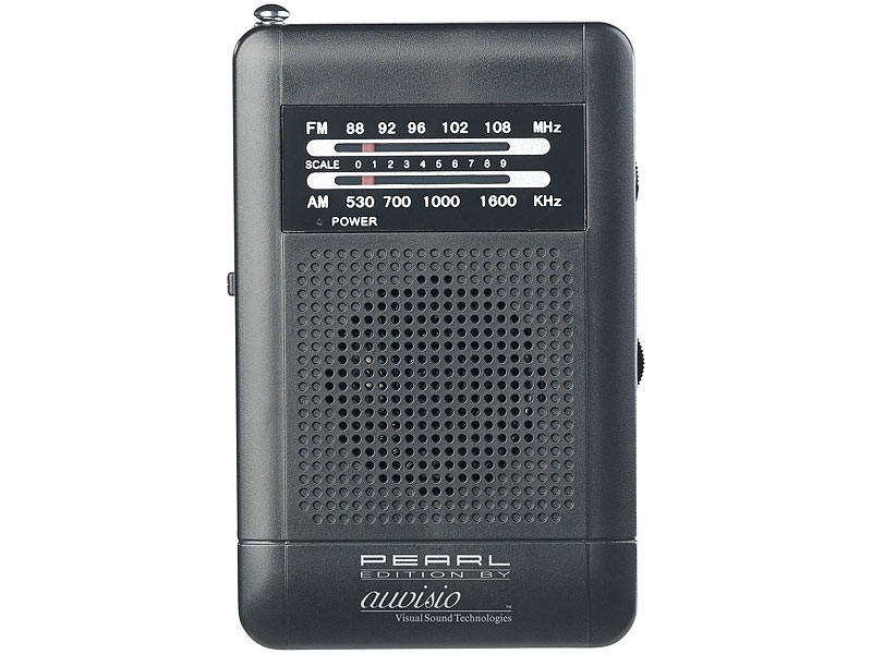 Radio to go: Auvisio Analoges Taschenradio TAR-202, Bild 3 Radios Auvisio Analoges Taschenradio TAR-202 im Test, Bild 3