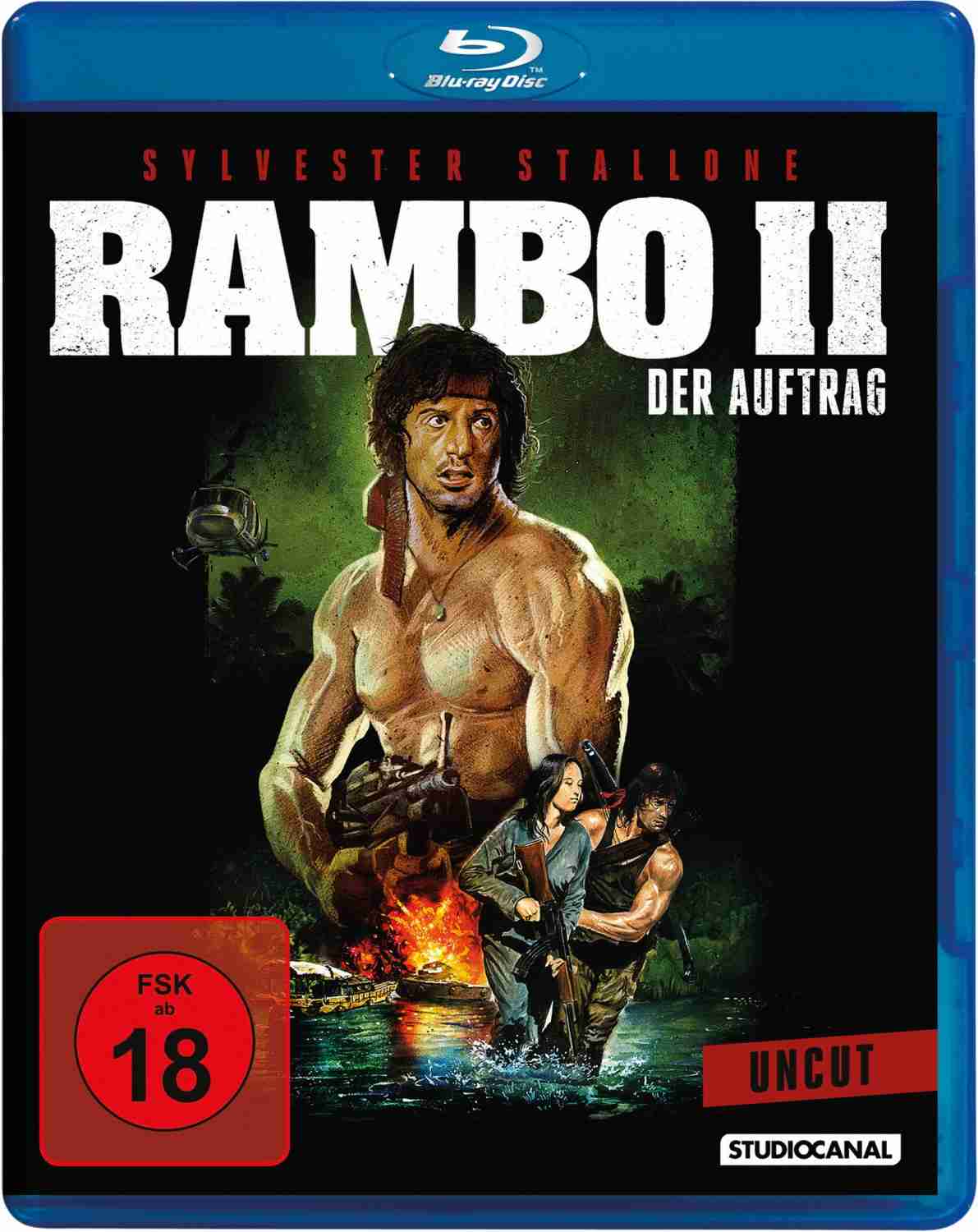 Blu-ray Film Rambo First Blood / Rambo II / Rambo III (Studiocanal) im Test, Bild 2