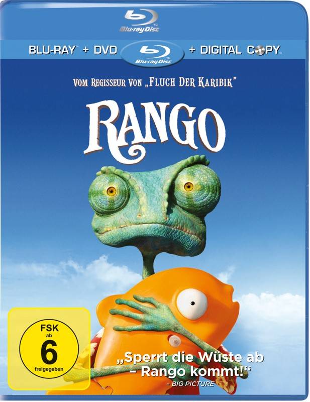 Rango: Rango (Paramount), Bild 1 Blu-ray Film Rango (Paramount) im Test, Bild 1