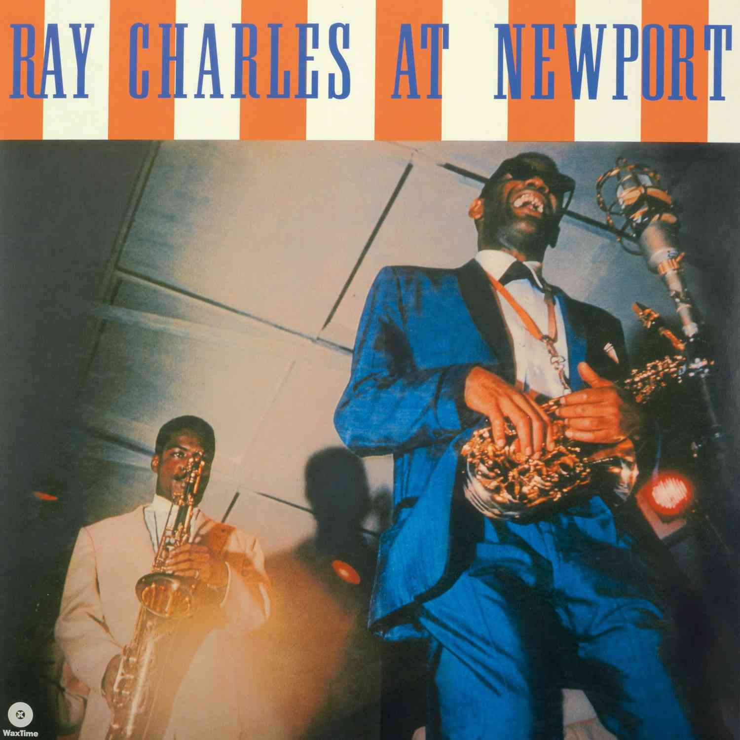 Ray Charles - At Newport: Ray Charles - At Newport (WaxTimeRecords), Bild 1 Schallplatte Ray Charles - At Newport (WaxTimeRecords) im Test, Bild 1