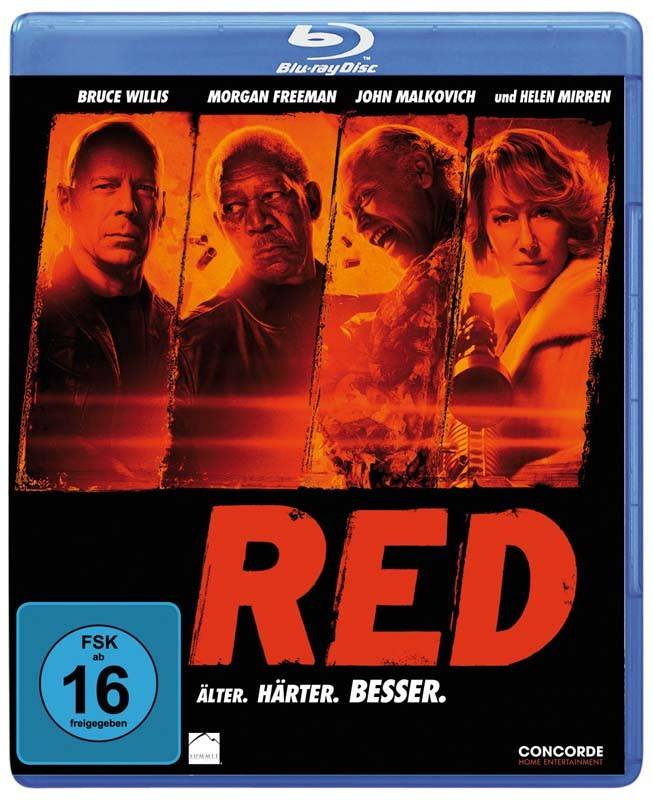 Blu-ray Film R.E.D. – Älter. Härter. Besser. (Concorde) im Test, Bild 1