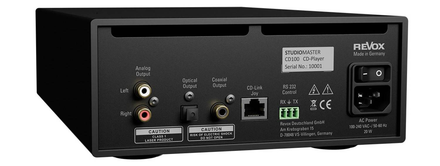Einlegen und genießen: Revox Studiomaster CD100, Bild 5 CD-Player Revox Studiomaster CD100 im Test, Bild 5