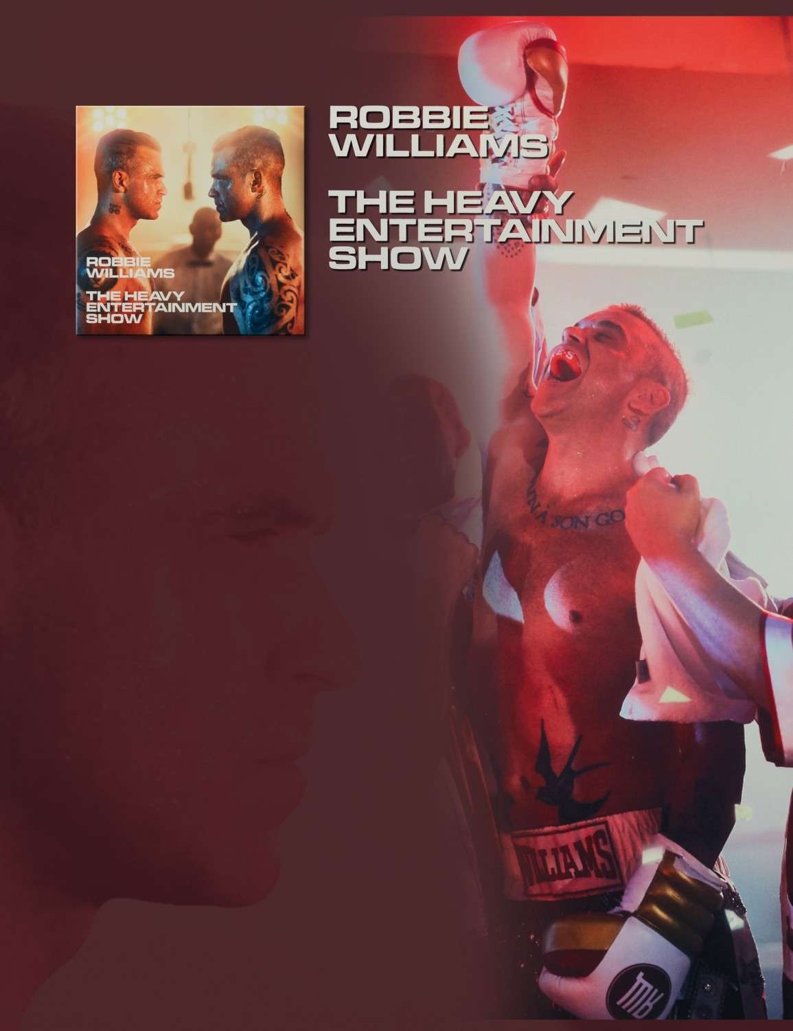 Robbie Williams - The Heavy Entertainment Show: Robbie Williams - The Heavy Entertainment Show (Sony/Columbia), Bild 1 Schallplatte Robbie Williams - The Heavy Entertainment Show (Sony/Columbia) im Test, Bild 1