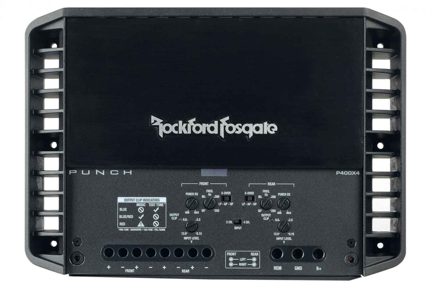 Car-HiFi Endstufe 4-Kanal Rockford Fosgate P400X4 im Test, Bild 3