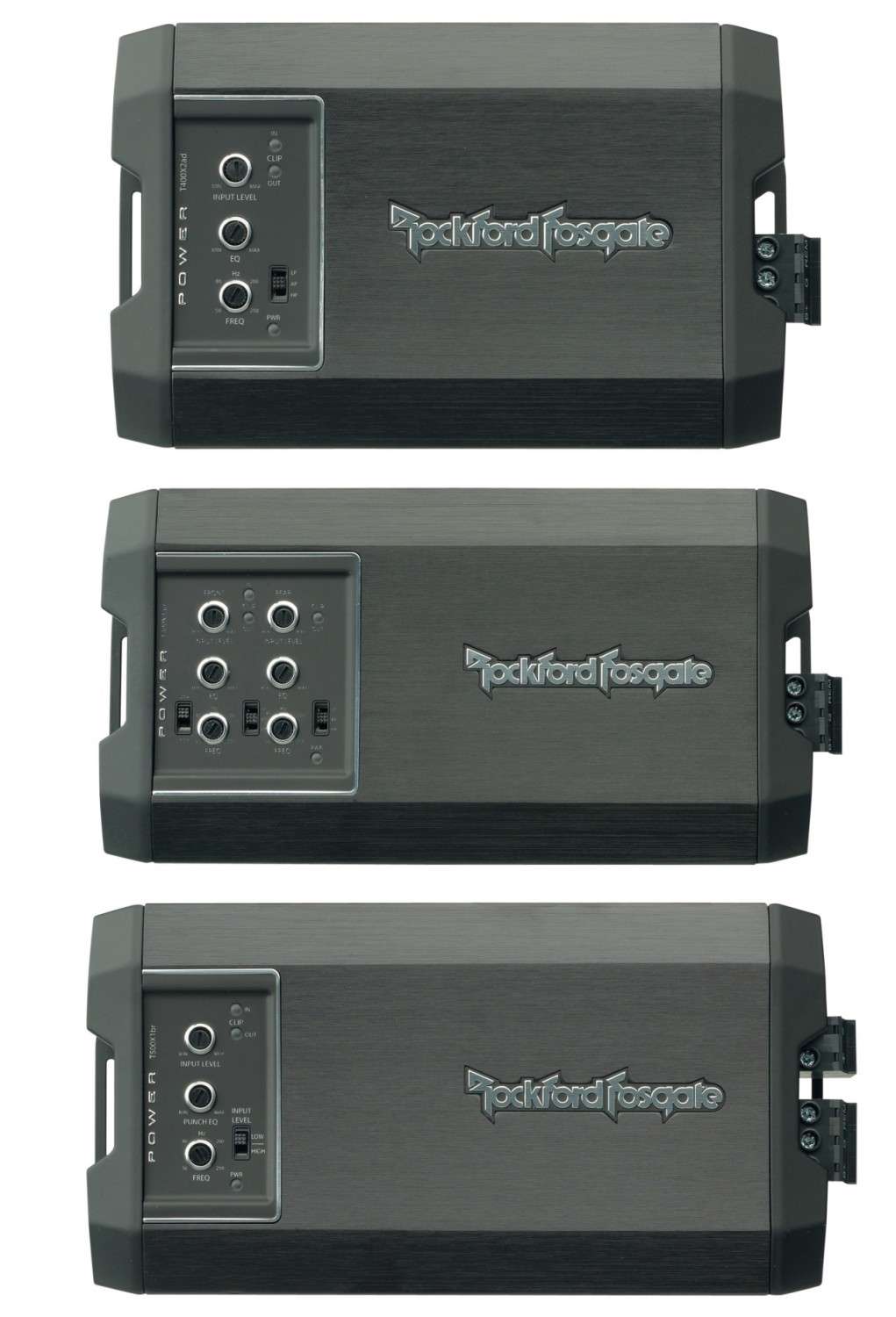 Car-HiFi Endstufe Mono Rockford Fosgate T500X1br, Rockford Fosgate T400X2ad, Rockford Fosgate T400X4ad im Test , Bild 2