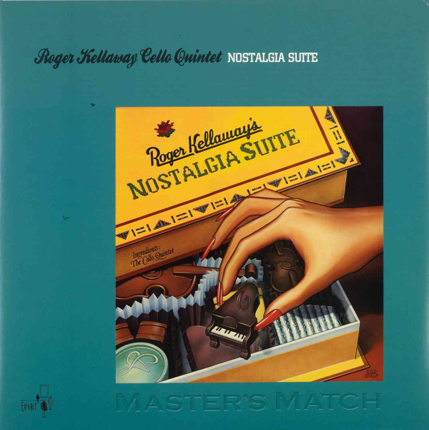 Roger Kellaway Cello Quintet - Nostalgia Suite: Roger Kellaway Cello Quintet - Nostalgia Suite (Exhibit Records), Bild 1 Schallplatte Roger Kellaway Cello Quintet - Nostalgia Suite (Exhibit Records) im Test, Bild 1