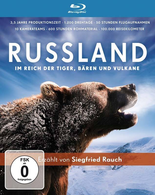 Blu-ray Film Russland – Im Reich der Tiger, Bären und Vulkane (Polyband) im Test, Bild 1