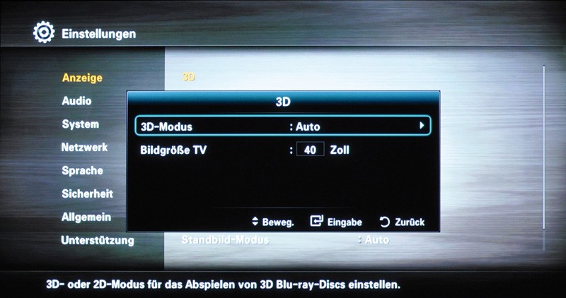 Blu-ray-Player Samsung BD-C6900 im Test, Bild 4