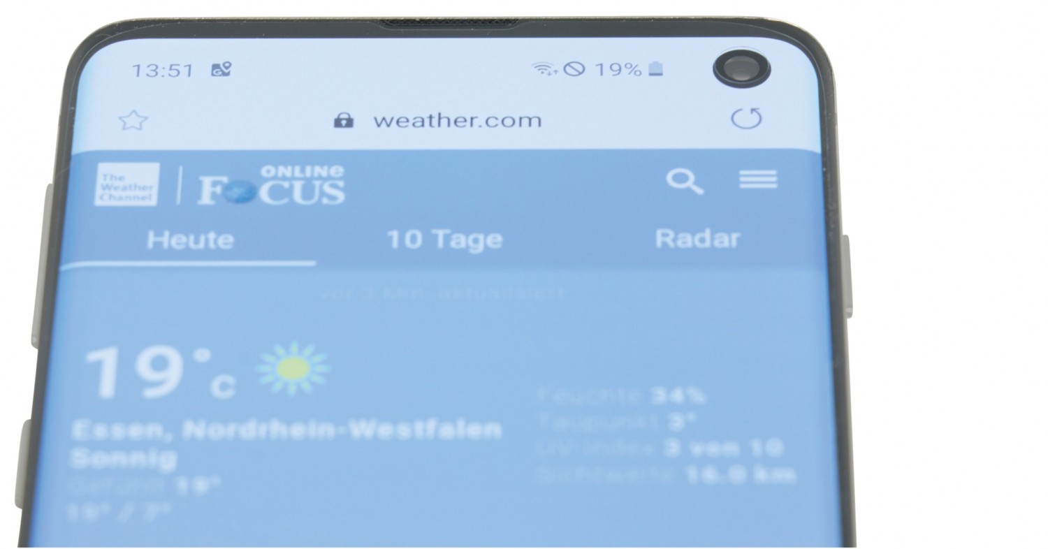 Smartphones Samsung Galaxy S10, Samsung Galaxy S10e im Test , Bild 8