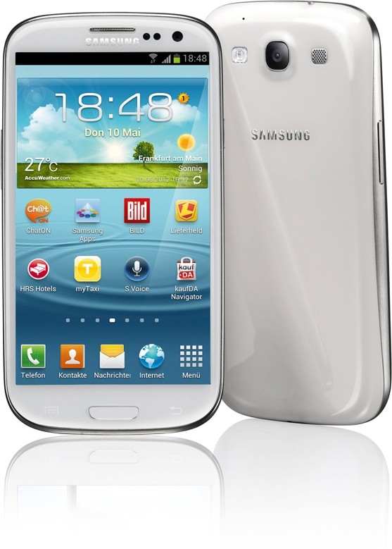 Die neue S-Klasse: Samsung Galaxy S3, Bild 1 Smartphones Samsung Galaxy S3 im Test, Bild 1