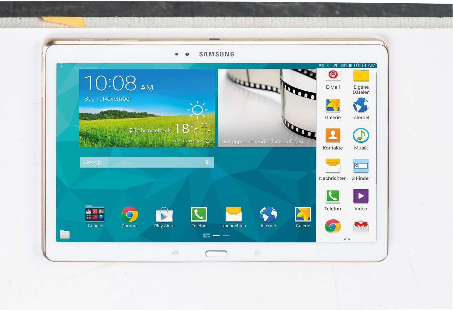 Tablets Samsung Galaxy Tab S im Test, Bild 10
