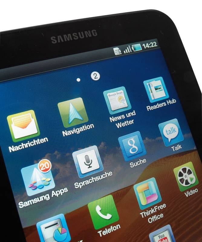 Tablets Samsung Galaxy Tab im Test, Bild 3