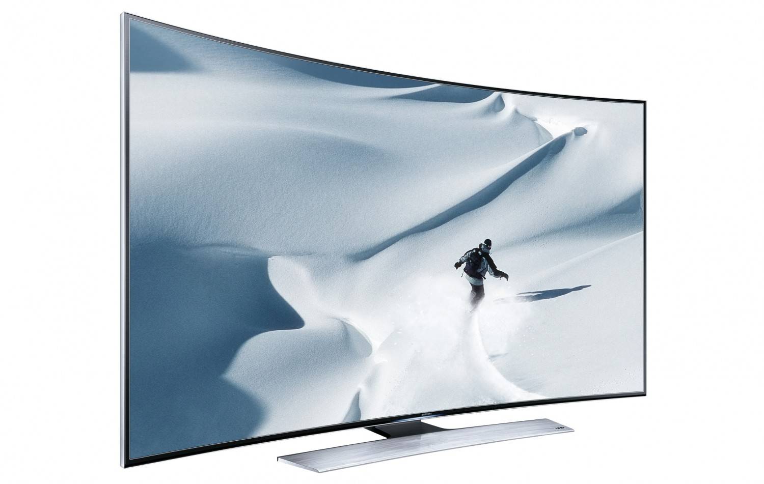 Coole Kurve: Samsung UE78HU8590, Bild 1 Fernseher Samsung UE78HU8590 im Test, Bild 1
