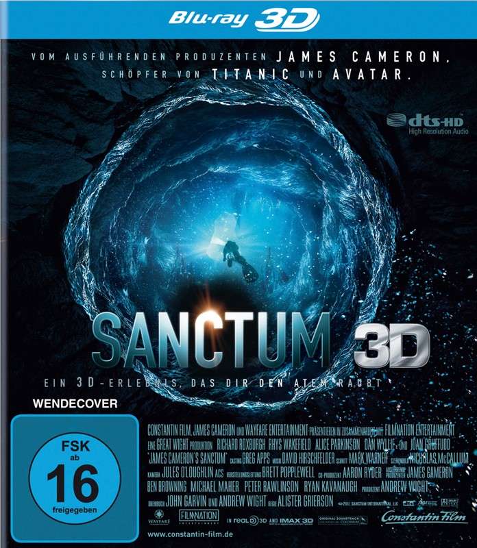 Sanctum: Sanctum (Highlight), Bild 1 Blu-ray Film Sanctum (Highlight) im Test, Bild 1