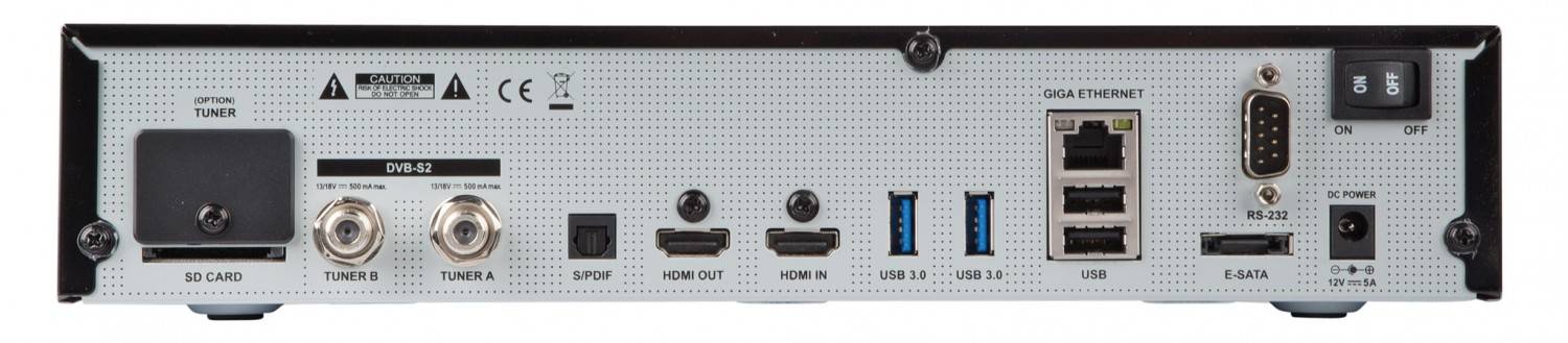 Hochauflösende Programmvielfalt: Gigablue UHD Quad 4K, Bild 5 Sat Receiver mit Festplatte Gigablue UHD Quad 4K im Test, Bild 5