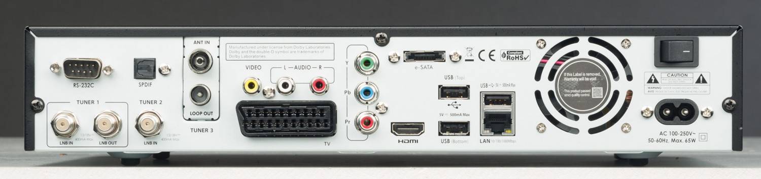 Flexibler Empfang: AX Triple X Box, Bild 2 Sat Receiver ohne Festplatte AX Triple X Box im Test, Bild 2