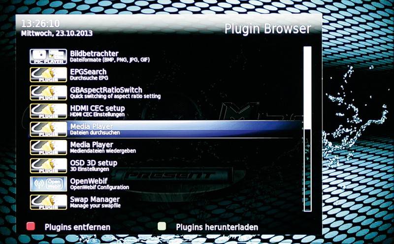 Linux-Power: Gigablue HD 800 UE Plus, Bild 5 Sat Receiver ohne Festplatte Gigablue HD 800 UE Plus im Test, Bild 5