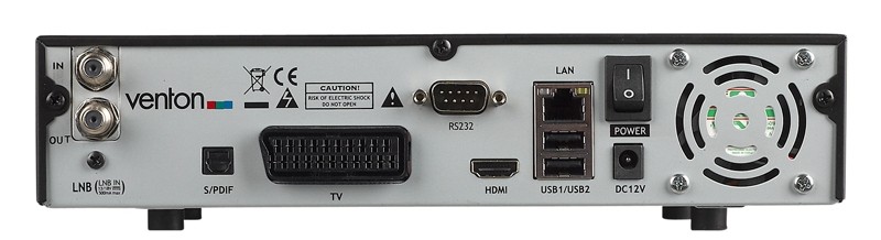 Heimkino-Ambitionen: Venton Unibox HD1, Bild 4 Sat Receiver ohne Festplatte Venton Unibox HD1 im Test, Bild 4