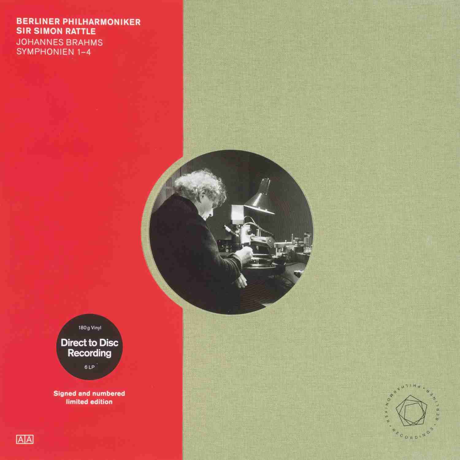 Test Schallplatte - Johannes Brahms Symphonien 1–4