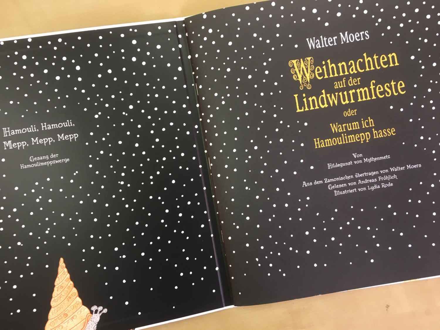 Walter Moers – Sprecher: Andreas Fröhlich: Walter Moers – Sprecher: Andreas Fröhlich (Der Hörbuchverlag), Bild 4 Schallplatte Walter Moers – Sprecher: Andreas Fröhlich (Der Hörbuchverlag) im Test, Bild 4