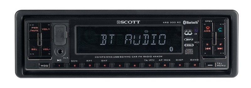 1-DIN-Autoradios Scott XRB300RC im Test, Bild 2