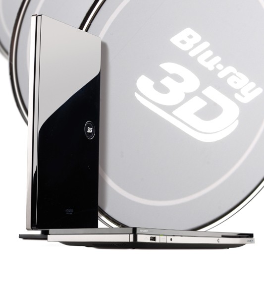 Verschlankt: Sharp BD-HP90S, Bild 1 Blu-ray-Player Sharp BD-HP90S im Test, Bild 1