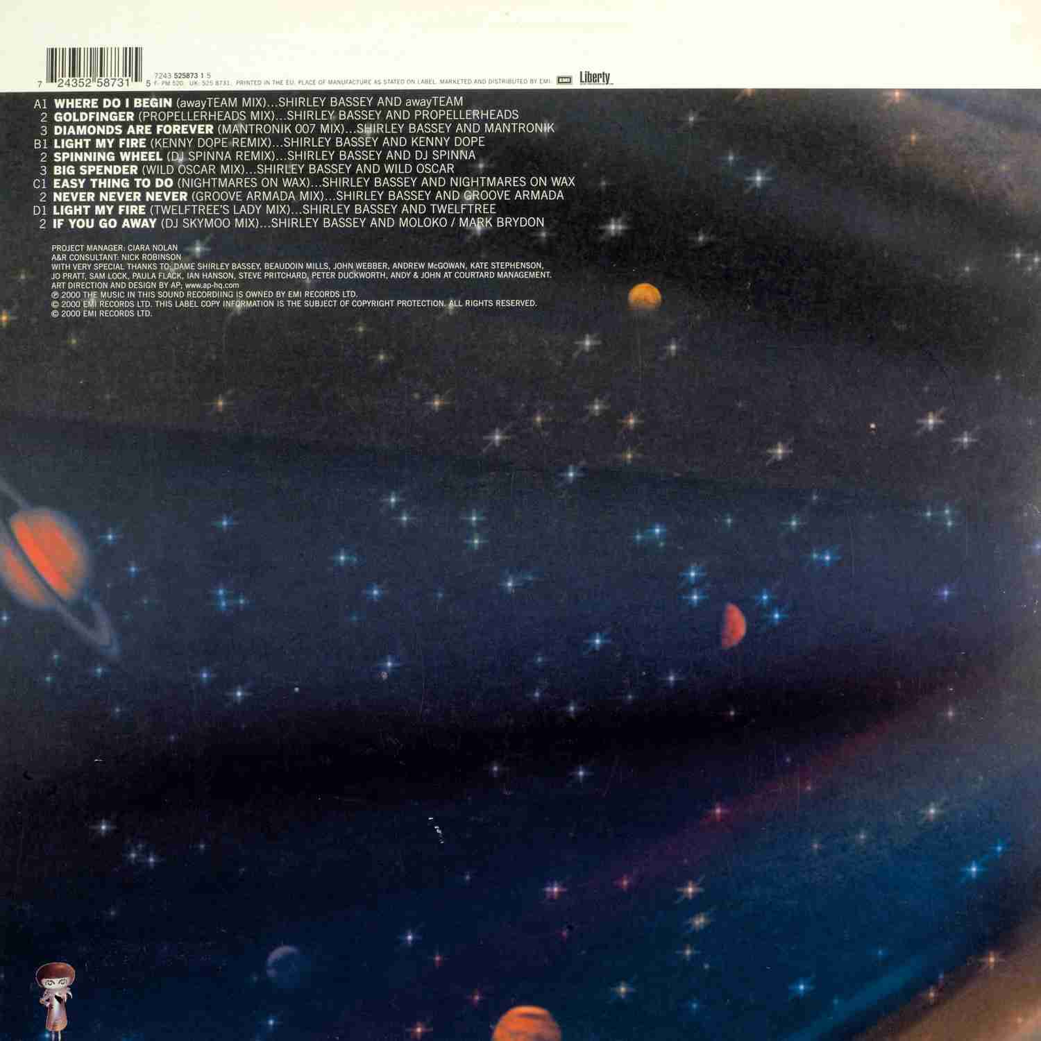 Schallplatte Shirley Bassey - The Remix Album... Diamonds Are Forever (EMI) im Test, Bild 3