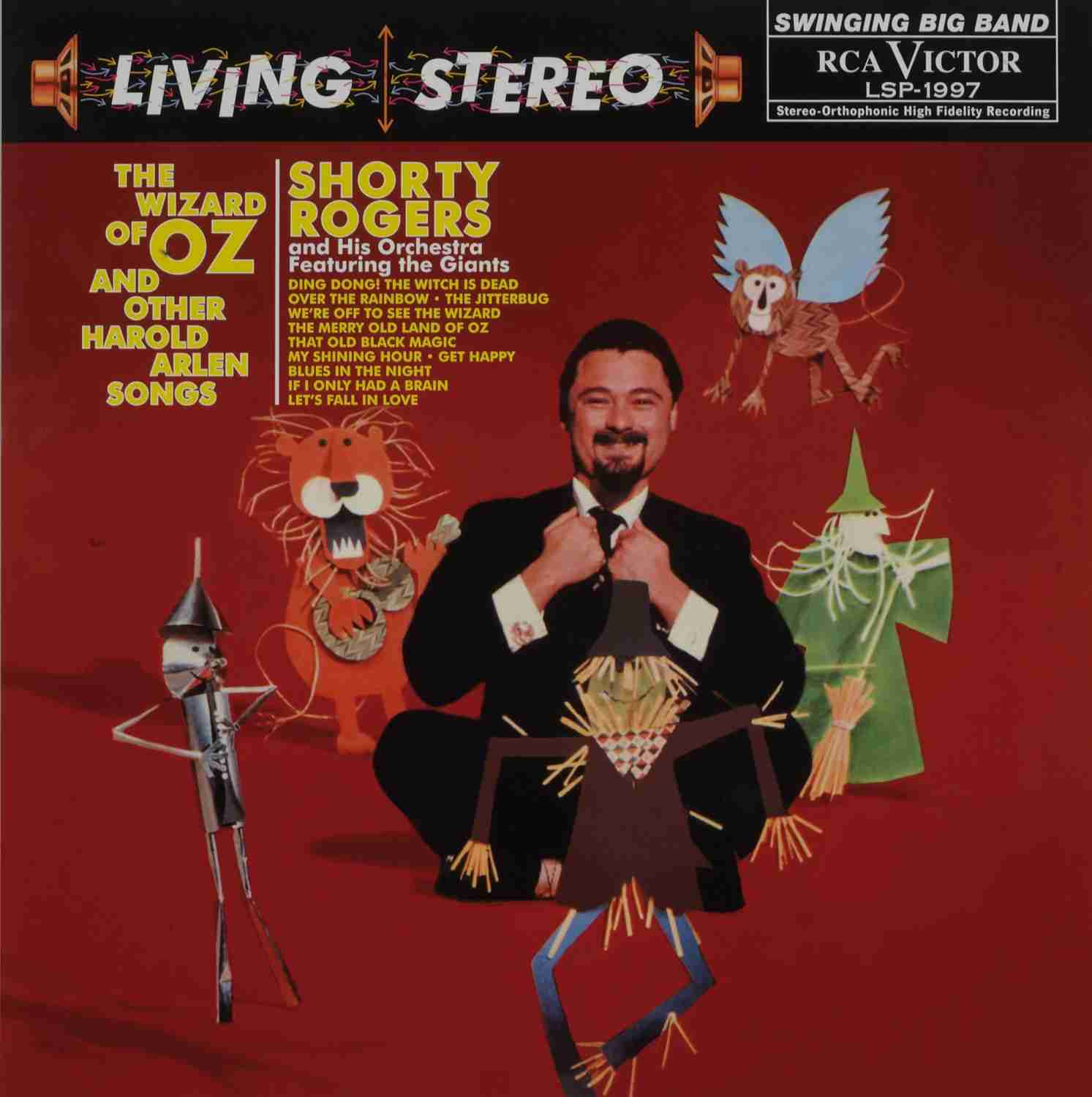 Shorty Rogers and His Orchestra Featuring the Giants - The Wizard of Oz & other Harold Arlen Songs: Shorty Rogers and His Orchestra Featuring the Giants - The Wizard of Oz & other Harold Arlen Songs (RCA Victor / Speakers Corner), Bild 1 Schallplatte Shorty Rogers and His Orchestra Featuring the Giants - The Wizard of Oz & other Harold Arlen Songs (RCA Victor / Speakers Corner) im Test, Bild 1