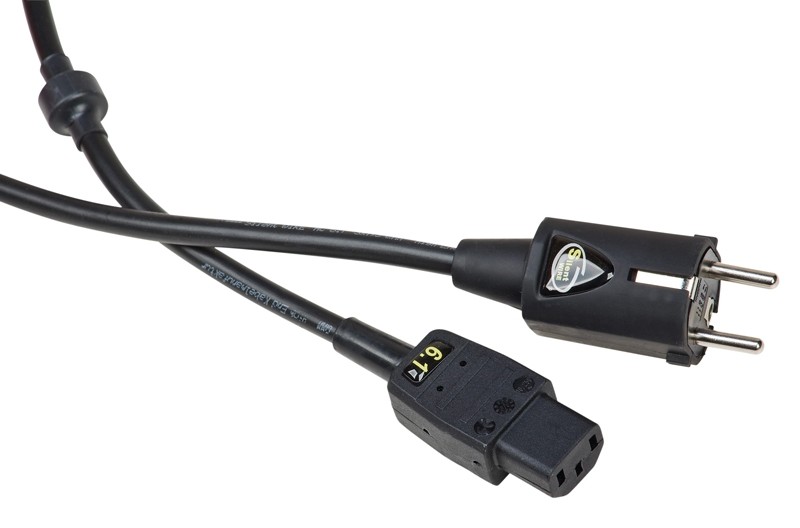 Silent Wire Netkabel AC6.1: Silent Wire AC6.1, Bild 1 Netzkabel Silent Wire AC6.1 im Test, Bild 1
