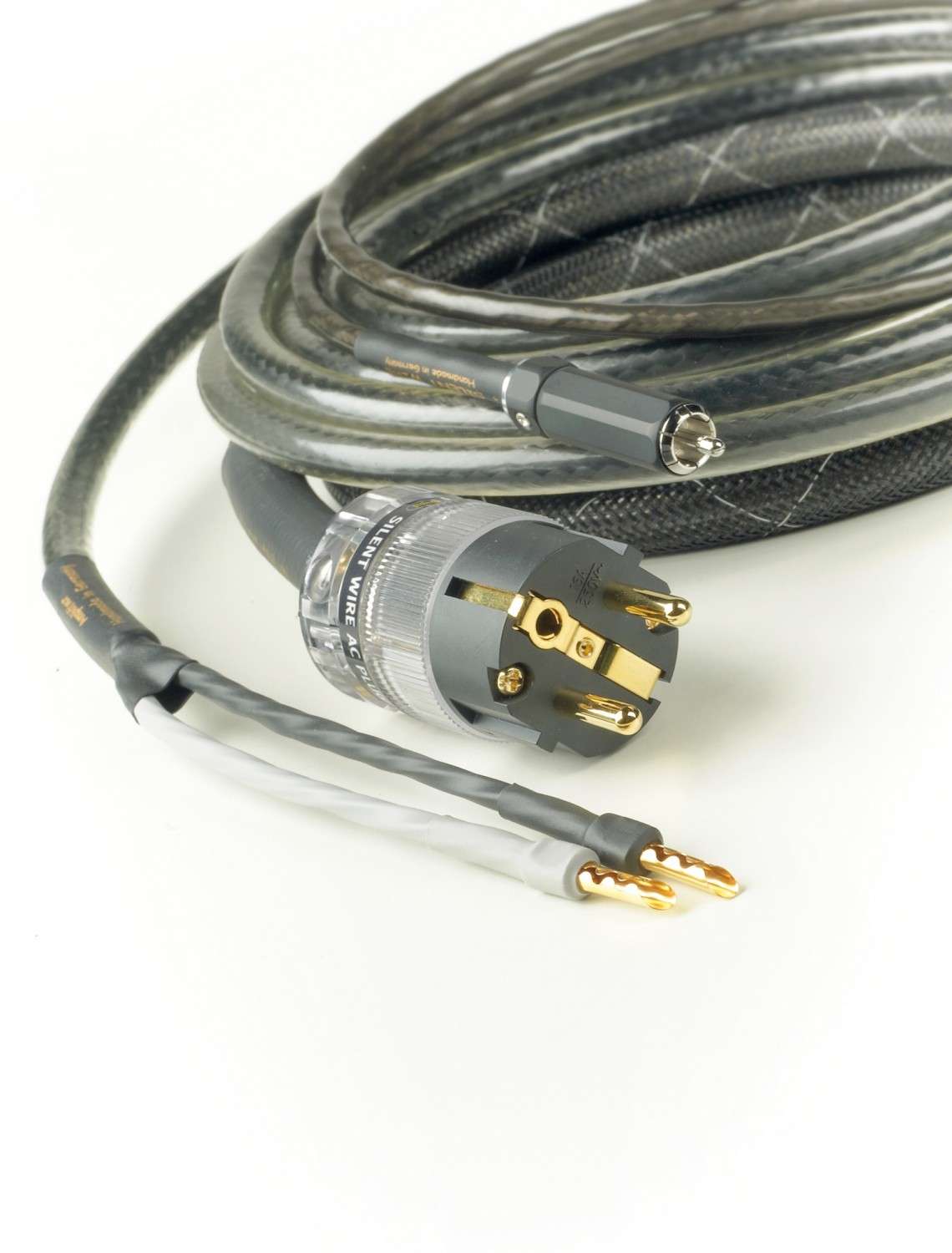 Serientest: Silent Wire Netzanschlusskabel Mk 2 AC 12, Silent Wire NF 12 Mk 2, Silent Wire LS 12 Mk 2, Bild 1 Zubehör HiFi Silent Wire Netzanschlusskabel Mk 2 AC 12, Silent Wire NF 12 Mk 2, Silent Wire LS 12 Mk 2 im Test , Bild 1