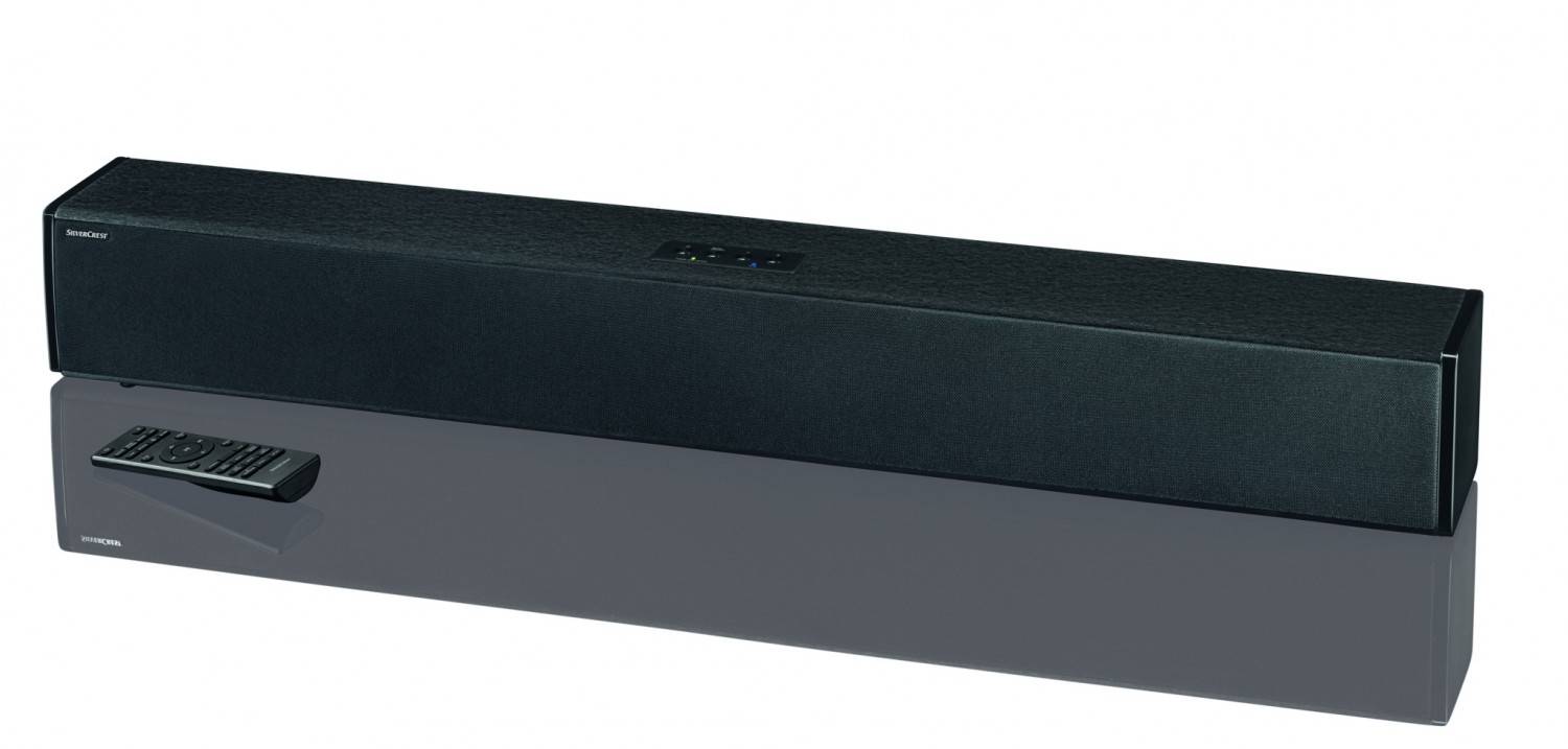 Musikalisch: Silvercrest SMRB 40 A1, Bild 1 Soundbar Silvercrest SMRB 40 A1 im Test, Bild 1