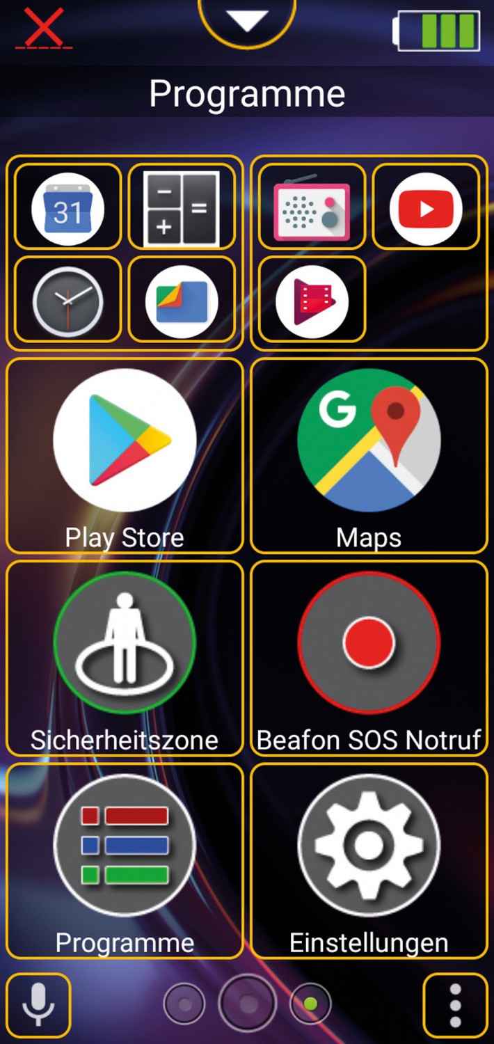 Smartphone Bea-fon M6 Premium: Bea-fon M6 Premium, Bild 3 Smartphones Bea-fon M6 Premium im Test, Bild 3