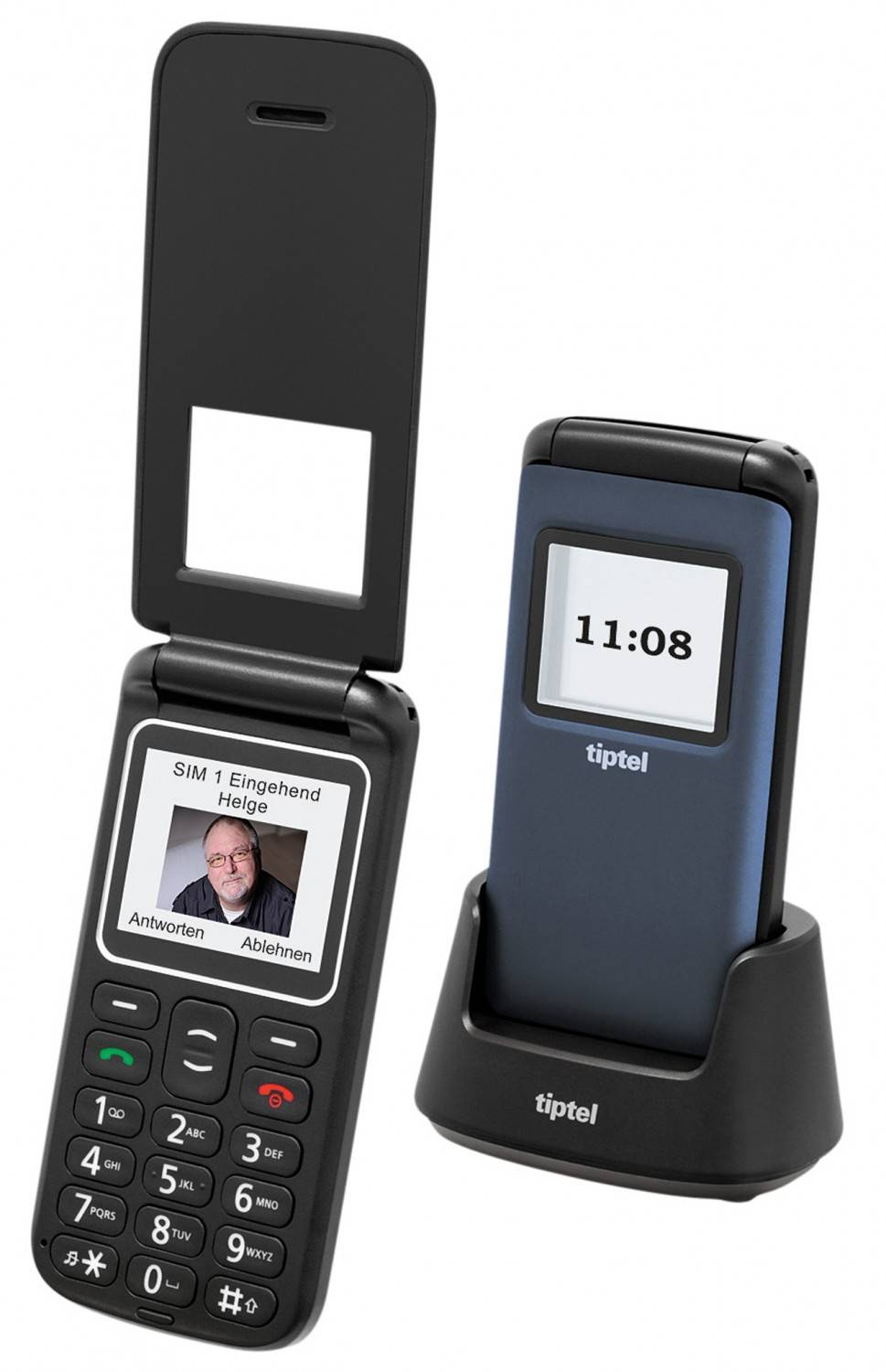 Ein Klassiker: Tiptel Ergophone 6240, 6242, 6243 Klapphandy, Bild 3 Smartphones Tiptel Ergophone 6240, 6242, 6243 Klapphandy im Test, Bild 3