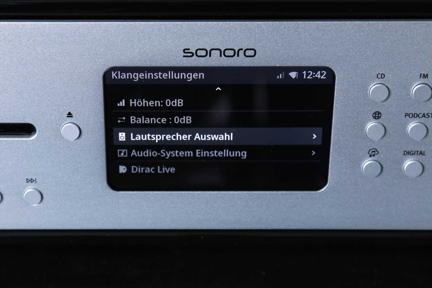 CD-Receiver sonoro audio Maestro Quantum im Test, Bild 8