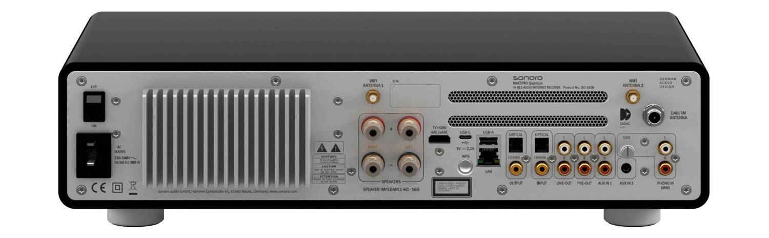 CD-Receiver sonoro audio Maestro Quantum im Test, Bild 12